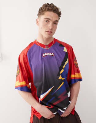 Adilenium Season 3 Team jersey in multi-Red