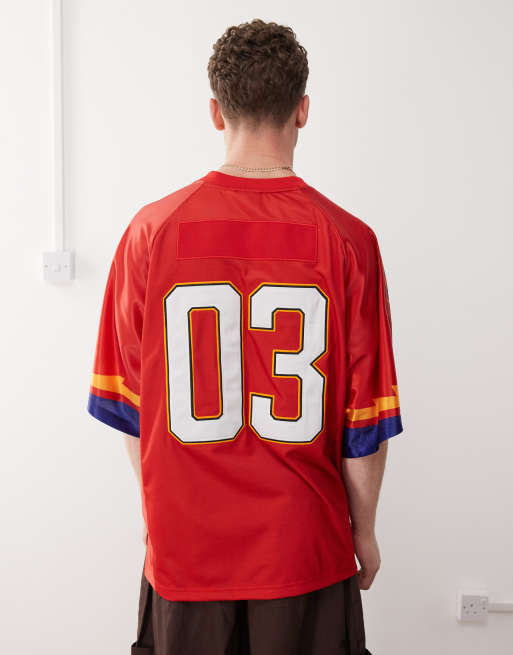★adidas★ ADILENIUM 3 TEAM JERSEY RED KB0307 adidas Originals Adilenium Season 3 Team jersey in multi | ASOS