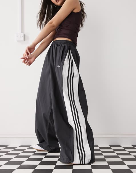 adidas Originals Adilenium Season 3 woven track pants in black - view 1