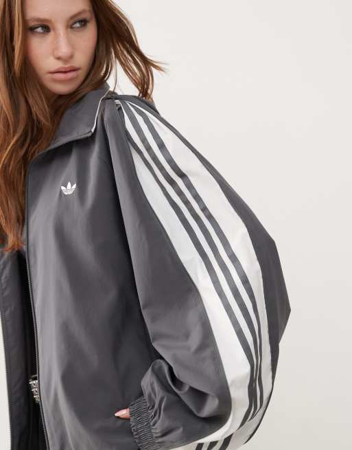 adidas Originals Adilenium Season 3 woven track top in grey