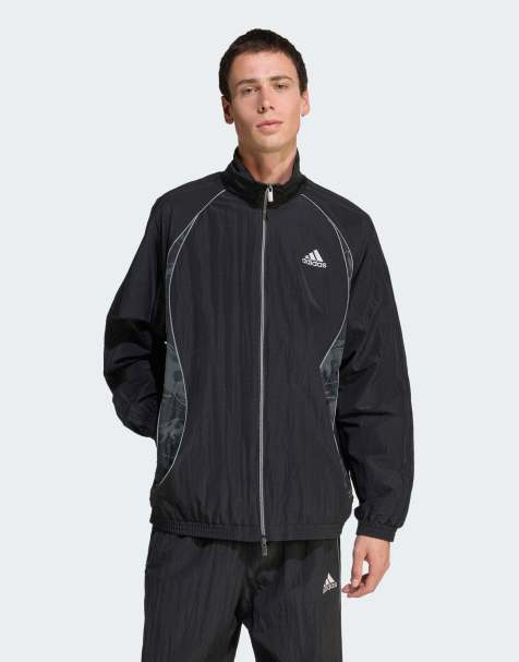 adidas Originals – Adilenium Season 4 Teamgeist – Czarna kurtka dresowa - view 1