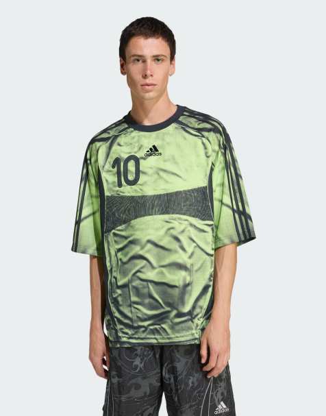 adidas Originals - Adilenium Season 4 Teamgeist - Maglia color lime pulse con stampa - view 1