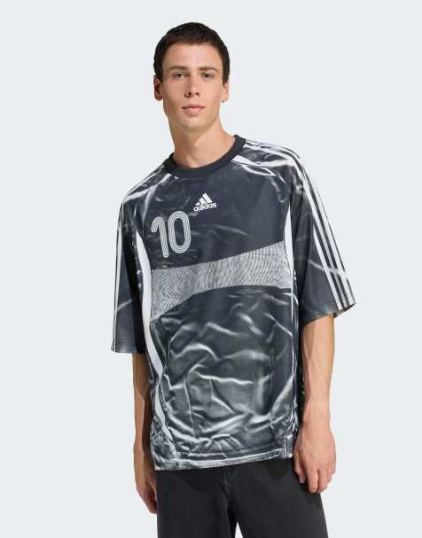adidas Originals - Adilenium Season 4 Teamgeist - Maglia nera con stampa - view 1