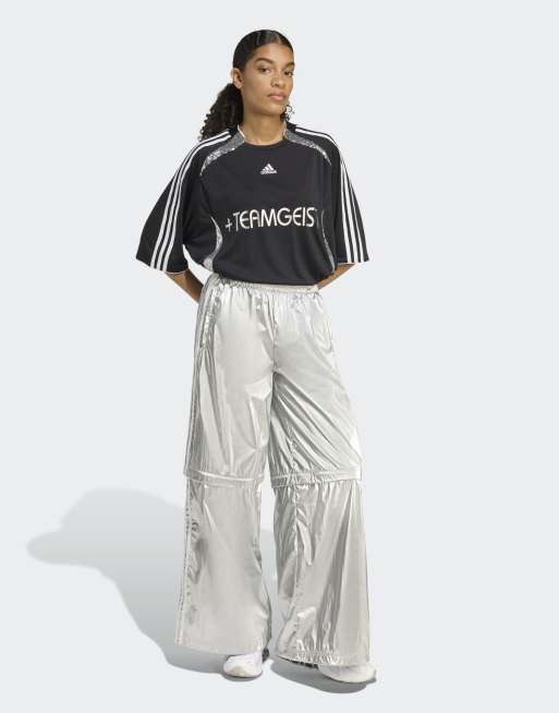 adidas Originals - Adilenium Season 4 Teamgeist - Sølvfarvede og metalliske træningsbukser