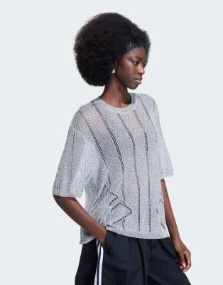 Adilenium Season 5 - Maillot en maille - Argenté antique XS