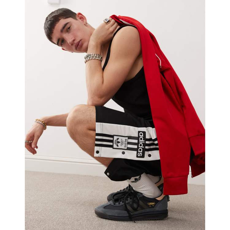 adidas Originals Adilenium Season Two Megabreak shorts in black | ASOS