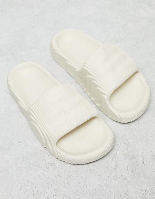 adidas Originals - Adilette 22 - Claquettes - Blanc cassé