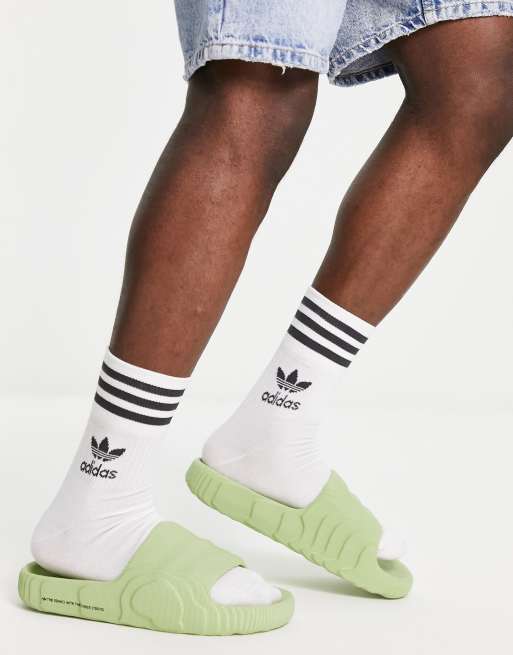 Claquette adidas kaki new arrivals