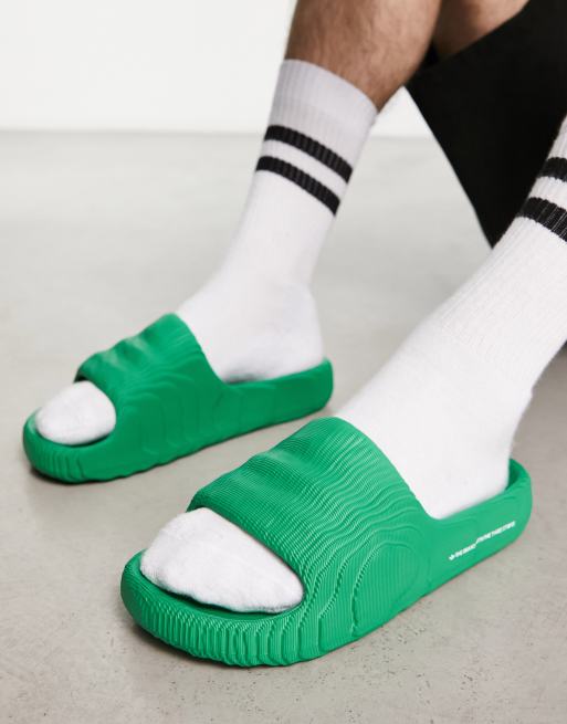 Adilette verte cheap