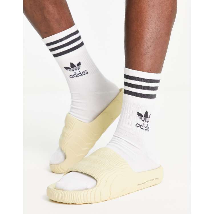 adidas adilette desert sand men's slide