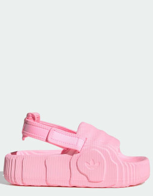 adidas Originals Adilette 22 XLG backpack in pink