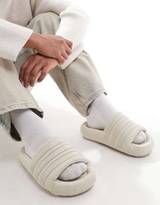 adidas Originals - Adilette 24 - Beige sliders - view 1