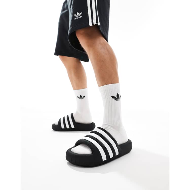 adidas Originals Adilette 24 Claquettes Noir ASOS