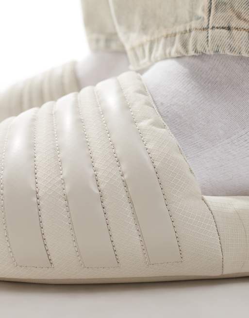 adidas Originals Adilette 24 sliders in beige | ASOS