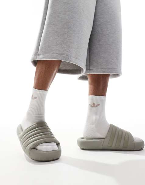 adidas Originals Adilette 24 sliders in grey - view 1