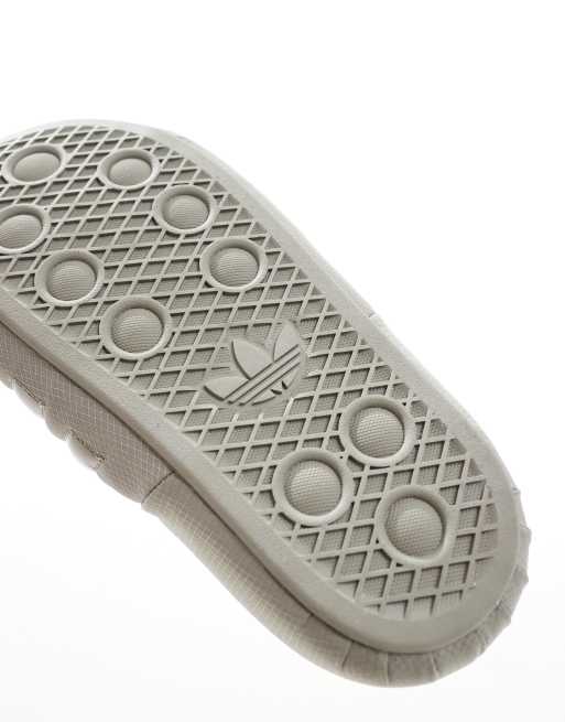 adidas Originals Adilette 24 sliders in grey ASOS