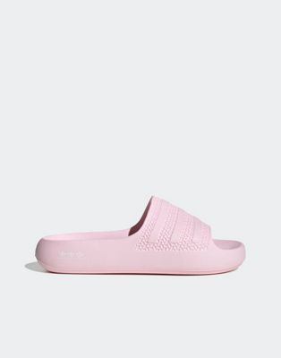 adidas Originals Adilette Ayoon sliders in pink
