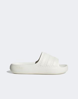 Adidas Originals Adilette Ayoon Sliders In White