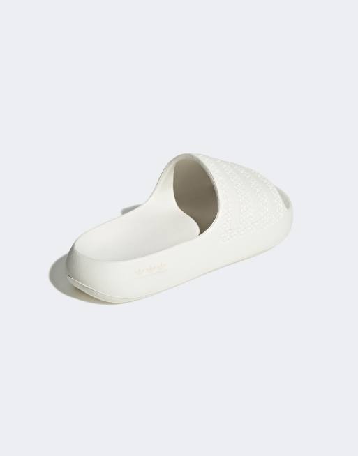 Adidas Adilette Ayoon Slides Off White 6 Womens