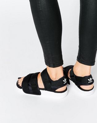  adidas  Originals  Adilette Chunky Strap Sandal  Flat Sandals  