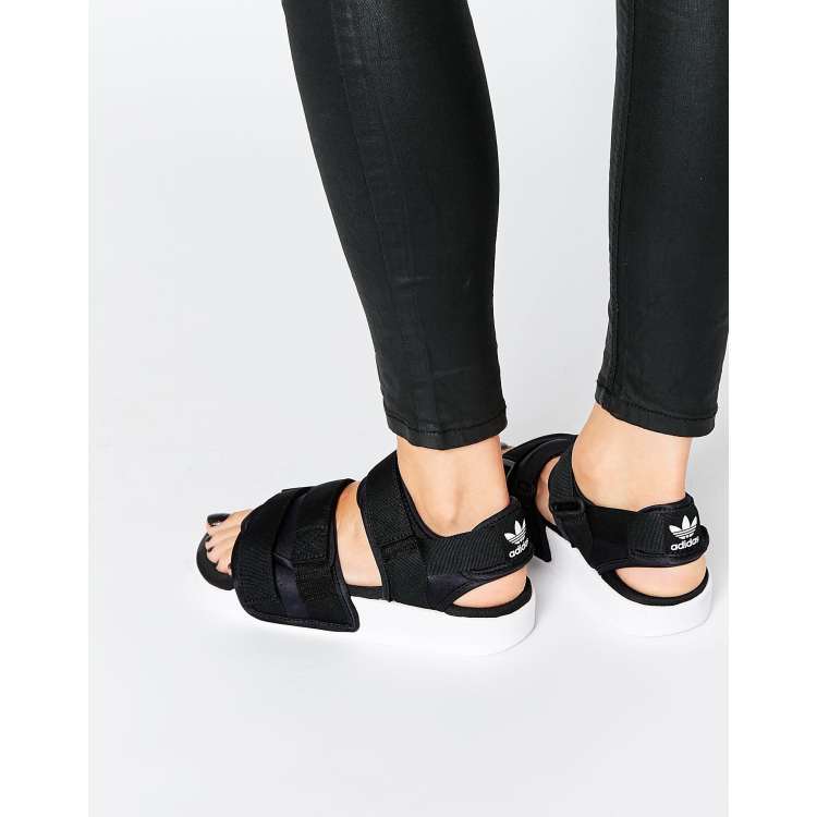 Adilette ankle best sale wrap sandals