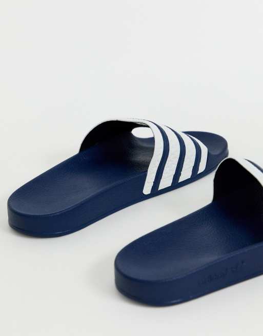 Claquette adidas 2025 bleu marine