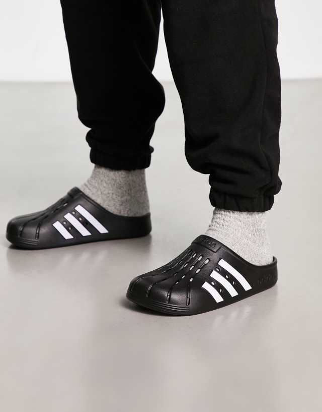 adidas Originals Adilette clogs in black