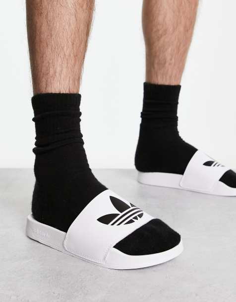 adidas Originals – Adilette Lite – Białe klapki - view 1