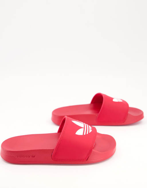 Claquette cheap adilette rouge