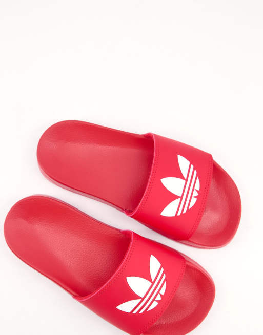 Claquette adidas outlet adilette rouge