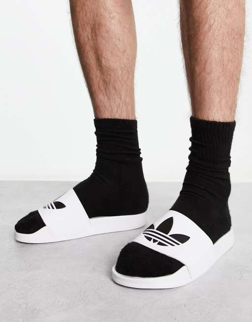 adidas Originals - Adilette Lite - Mules - Blanc, 4 de 4