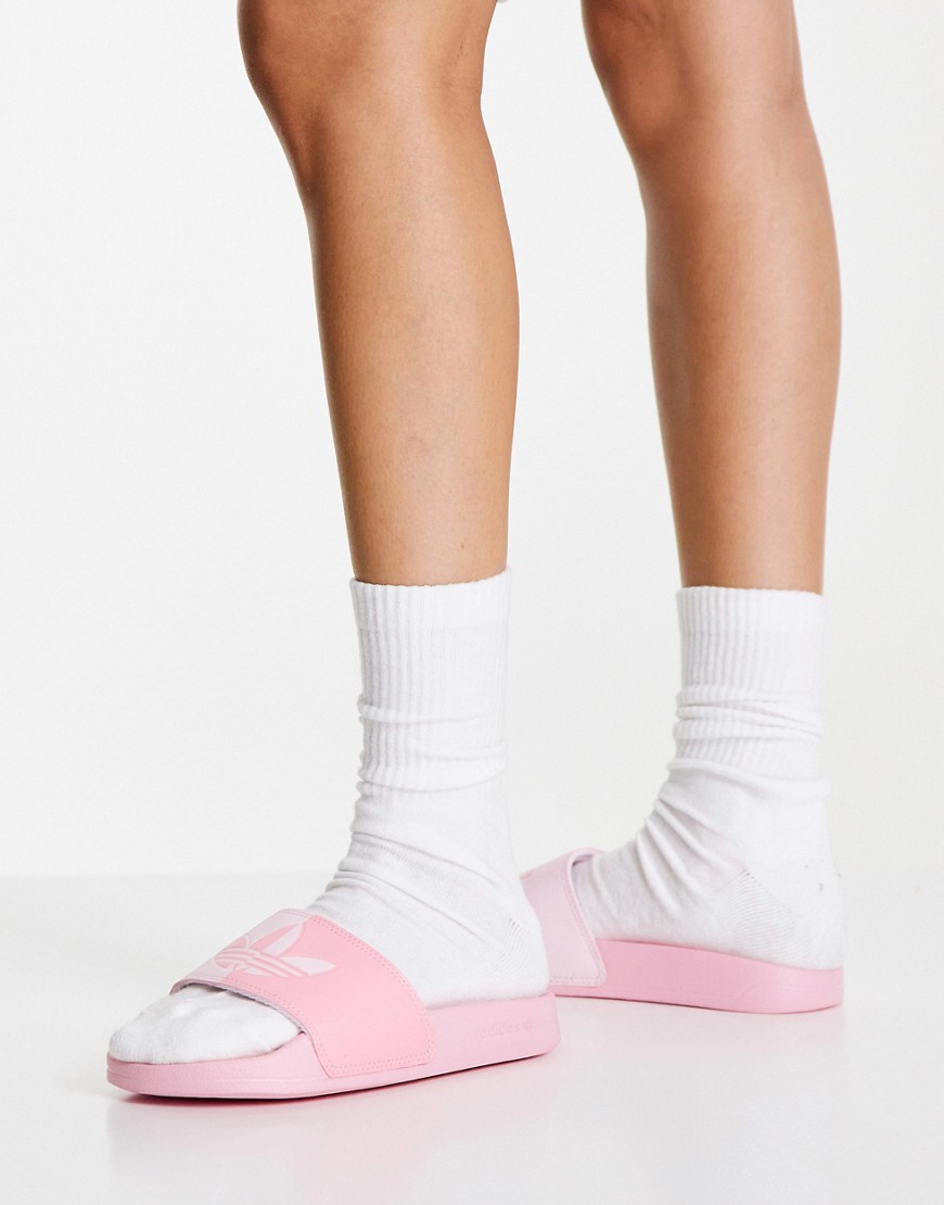 adilette Lite - Sliders rosa - adidas Originals infradito donna Rosa - immagine3