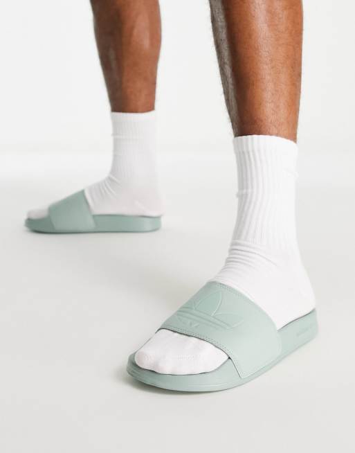 adidas Originals - Adilette Lite - Sliders verde chiaro