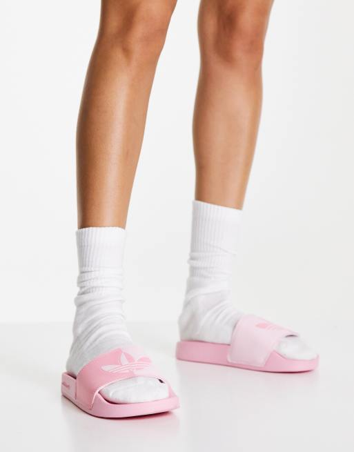 adidas Originals adilette Lite slides in pink