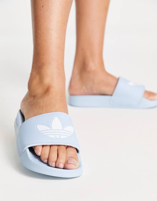adidas Originals - Adilette Lite - Slippers in vaalblauw