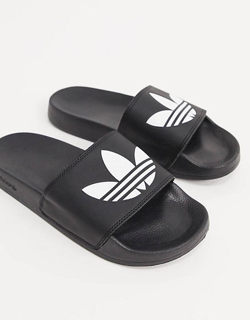 adidas Originals - Adilette Lite - Slippers in zwart