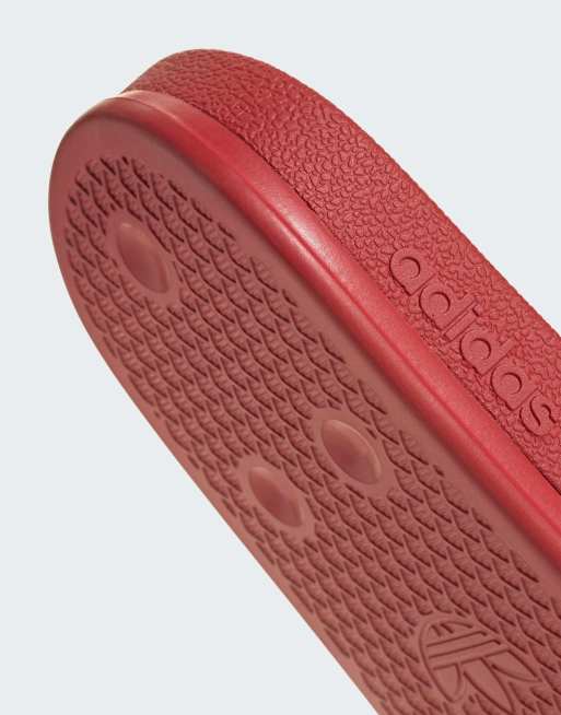 adidas Originals Adilette OG CF Slides in Rot, 3 von 4