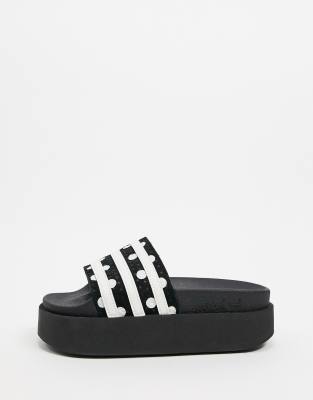 adidas slides platform