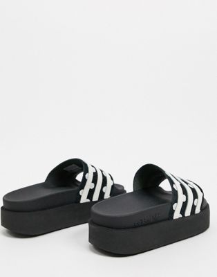 platform adidas sandals