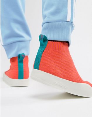 adidas Originals Adilette Primeknit Sock Summer Sneakers In Orange CM8227 |  ASOS