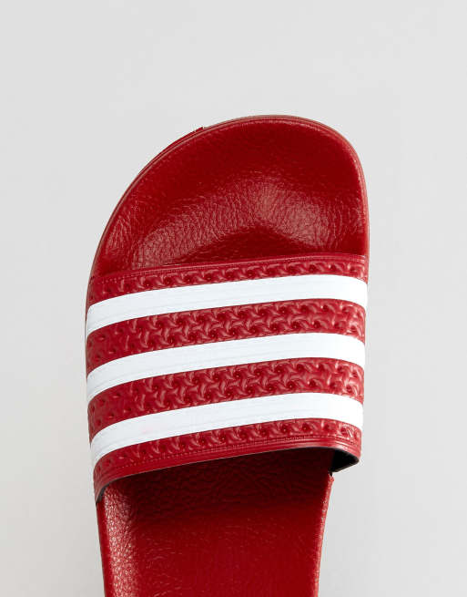 Sandale adidas hotsell homme rouge