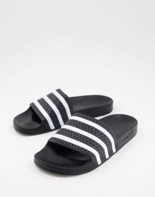 Originals - Adilette - Schwarze Slider Schwarz 36 2/3