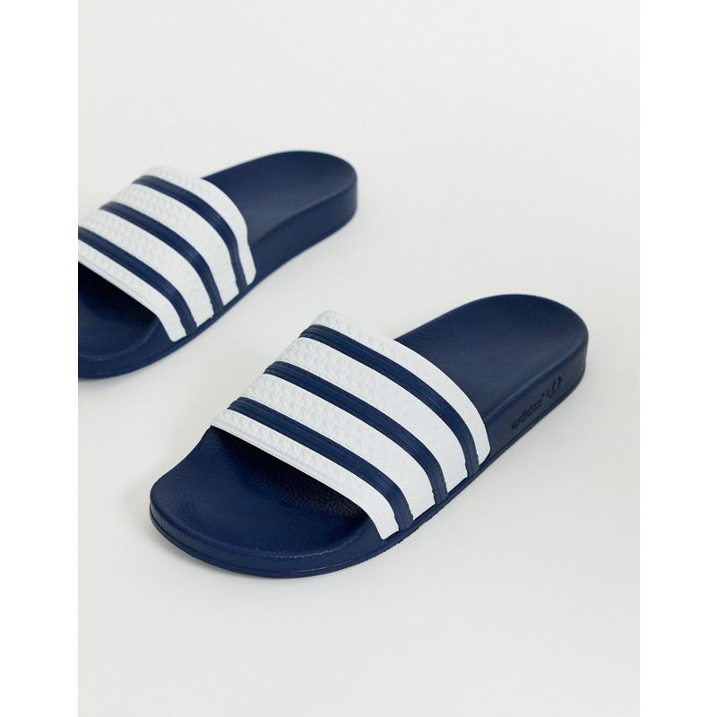 Activewear Scarpe adidas Originals - Adilette - Slider blu navy