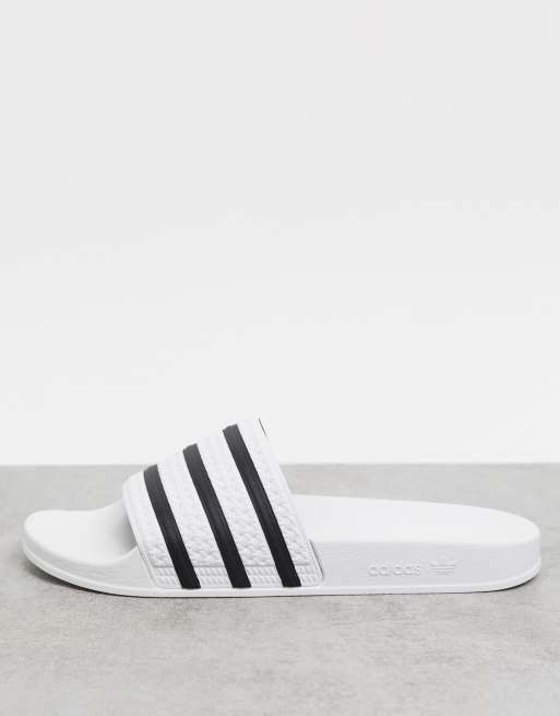 adidas weiß mit schwarzen streifen