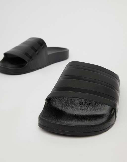 Chanclas adidas adilette negras hot sale