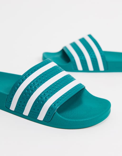 Adidas adilette best sale badslippers heren