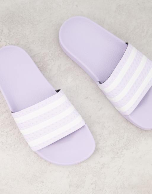 Adidas sliders lilac new arrivals