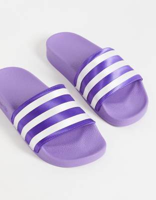 adidas adilette lilla