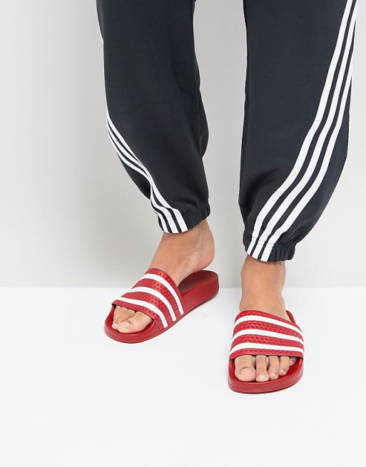 adidas adilette rosse adidas adilette rosse