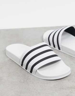 adidas originals white with black stripes